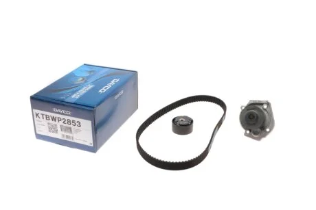 Комплект ГРМ + насос Fiat Doblo/Opel Combo 1.4i 10- (124х22) DAYCO KTBWP2853