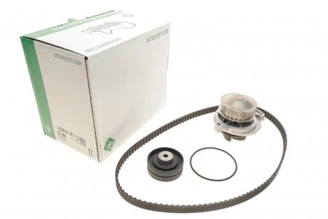 Комплект ГРМ (ремінь + ролик + водяний насос) AUDI 100 C2, 100 C3, 200 C2, 200 C3, 80 B2, 90 B2, 90 B3, COUPE B2, COUPE B3, QUATTRO 1.9-2.3 03.77-12.91 INA 530 0151 30