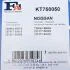 Комплект прокладок турбины Nissan X-trail 2.2 dCi 01-13 Fischer Automotive One (FA1) KT750050 (фото 15)