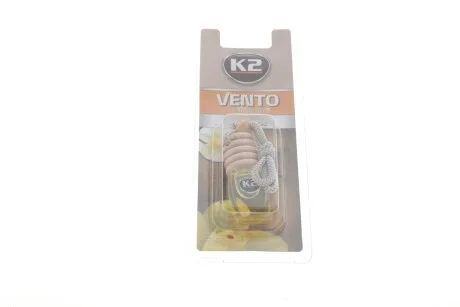 Освіжувач повітря салону Vento Vanilla (8мл) K2 V457