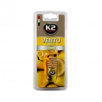 Освіжувач повітря салону Vento Lemon (8мл) K2 V455