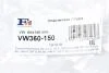 Гофра глушителя (60X150) Fischer Automotive One (FA1) VW360-150 (фото 2)