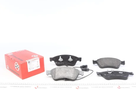 Колодки гальмівні (передні) VW Phaeton/ Audi A6/A8 04-16 (Ate-Teves) (з датчиком) ZIMMERMANN 23896.205.2