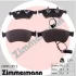 Колодки тормозные (передние) VW Phaeton/Audio A6/A8 04-16 (Ate-Teves) (с датчиком) ZIMMERMANN 23896.205.2 (фото 6)