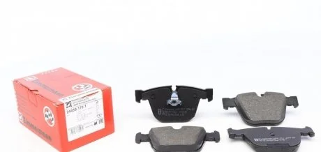 Колодки тормозные (задние) BMW X5 (E70/F15)/X6 (E71/F16) 09- (Ate) ZIMMERMANN 24458.170.1