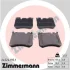 Колодки гальмівні (передні) BMW X5 (E70)/X6 (E71/E72) 06- (Brembo) ZIMMERMANN 24524.195.1 (фото 4)