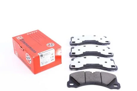 Колодки тормозные (передние) Porsche Cayenne/Panamera/Macan/VW Touareg 09- (Brembo) (210x94x17) ZIMMERMANN 25007.168.1