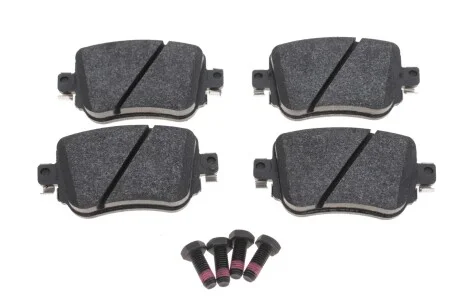 Колодки гальмівні (задні) VW Caddy IV 15-/Skoda Octavia 12- (Lucas) ZIMMERMANN 25110.175.1