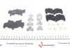 Колодки гальмівні (передні) Toyota Auris/Corolla 12-18 (Bosch) (з аксесуарами) ZIMMERMANN 25698.190.2 (фото 4)