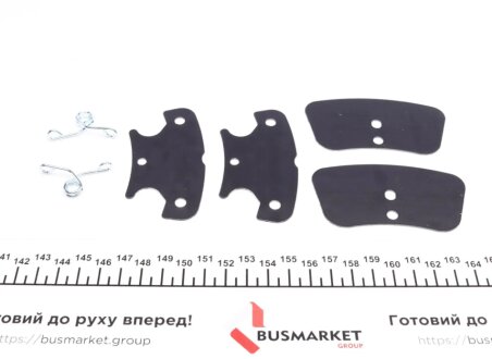 Колодки гальмівні (задні) Ford Mondeo/Galaxy/S-Max 14- (Teves) ZIMMERMANN 25798.155.1
