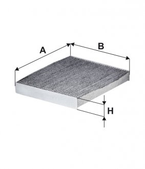 Фільтр салону вугільний WIXFILTRON WIX FILTERS WP2189