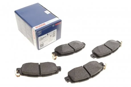 Колодки гальмівні (передні) Mazda 2 1.5 14- BOSCH 0986494832