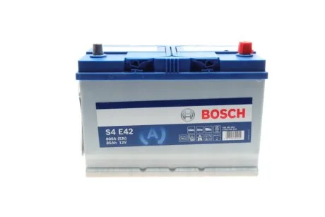 Акумуляторна батарея 85Ah/800A (304x173x225/+R/B01) (Start-Stop EFB) Азія BOSCH 0 092 S4E 420