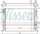 Радіатор охолоджування NISSENS 64311A (фото 1)