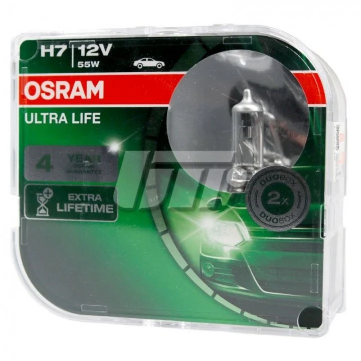 Автолампа Osram (55W 12V PX26) OSRAM 64210ULT-HCB (фото 1)