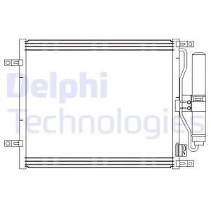 Конденсер кондиціонера DELPHI Delphi CF20245