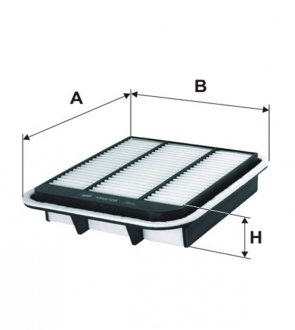 Фільтр повітряний WIXFILTRON WIX FILTERS WA9728