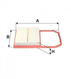 Фільтр повітряний WIXFILTRON WIX FILTERS WA9860