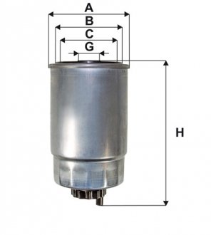 Фільтр паливний WIXFILTRON WIX FILTERS WF8499