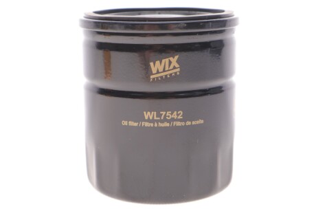 Фільтр оливи WIX FILTERS WL7542