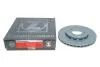 Диск тормозной (передний) Audi A2 00-05 (256x22) (с покрытием) (вент.) ZIMMERMANN 100.1246.20 (фото 5)