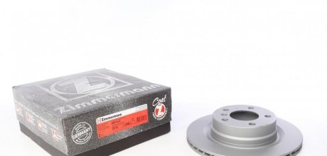 Диск тормозной (задний) BMW 1 (F20/F21)/ 3 (F30/F31)/ 4 (F32/F36) 11-(300x20) (с покрытием) (вент.) ZIMMERMANN 150.3498.20