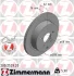 Диск тормозной (задний) Infiniti EX/FX/G/M/Q50/Q70 03-(308x16) (с покрытием) (вентилированный) ZIMMERMANN 200.2529.20 (фото 7)