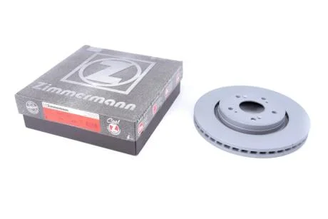 Диск тормозной (передний) Honda CR-V III-IV 2.0-2.2D-2.4 07-(293x28) (с покрытием) (вентилированный) ZIMMERMANN 280.3175.20