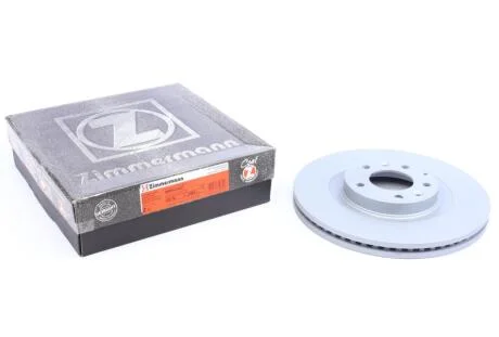 Диск тормозной (передний) Mazda CX-7/CX-9 06-(320x28) (с покрытием) (вент.) ZIMMERMANN 370.3088.20