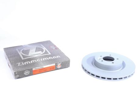 Диск тормозной (передний) Land Rover Discovery IV 09-/Range Rover Sport 09-13 (360x30)(с покр)(вент) ZIMMERMANN 450.5202.20