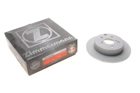 Диск тормозной (задний) Toyota RAV4 05-(281x12) (с покр.) ZIMMERMANN 590.2801.20