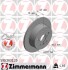 Диск тормозной (задний) Toyota Camry/Lexus ES 11-(281x10) (с покрытием) (полный) ZIMMERMANN 590.2832.20 (фото 1)