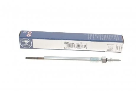 Свічка розжарювання Kia Sorento 2.5CRDi 02-/Hyundai H-1 2.5TCi 97- BOSCH 0 250 213 006