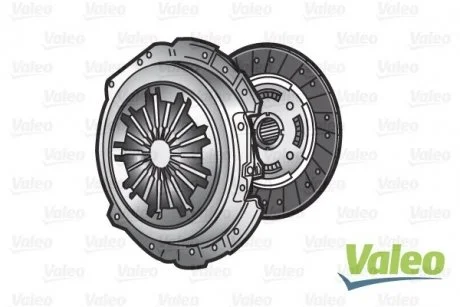 Комплект зчеплення (240мм) VOLVO C30, C70 I, C70 II, S40 II, S60 I, S80 I, S80 II, V50, V70 II, V70 III, XC70 I, XC90 I FORD FOCUS II, KUGA I, MONDEO IV 2.3-2.5ALK 03.97-01.15 Valeo 826797