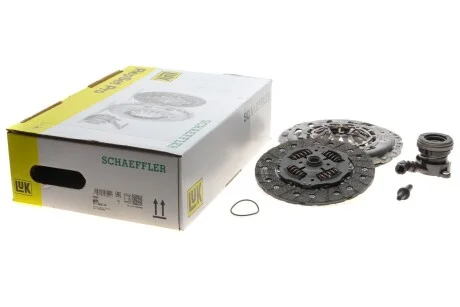 Комплект зчеплення Opel Astra H 1.6 04-10 (d=210mm) (+вижимний) LuK 621 3030 33