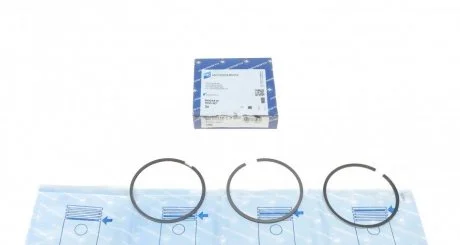 Кільця поршневі Opel Astra 1.7D 91-00 (82.50mm/STD) (2-2-3) KOLBENSCHMIDT 800021010000