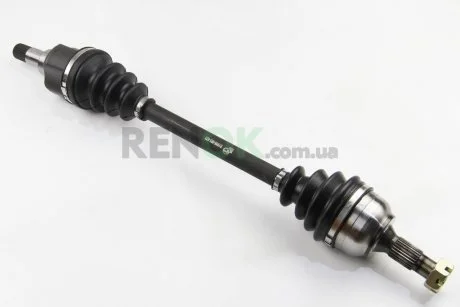 Піввісь Citroen C4/Peugeou 307 1.4/1.6i 01-10 (25/22) 630mm Л. BGA DS6724LA