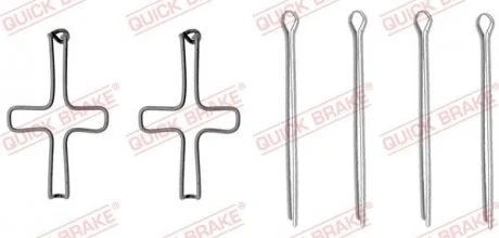 Монтажний компл.,гальм.колодки QB109-1099 QUICK BRAKE 109-1099