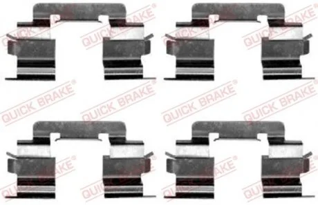 Монтажний компл.,гальм.колодки QB109-1216 QUICK BRAKE 109-1216