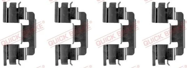 Монтажний компл.,гальм.колодки QB QUICK BRAKE 109-1249 (фото 1)