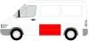 Ремкомплект бічної панелі кузова лів (нижня частина, висота 118см) MERCEDES SPRINTER 901, 902, 903, 904, 905 VW LT II 01.95-07.06 6505063546011P BLIC 6505-06-3546011P (фото 2)