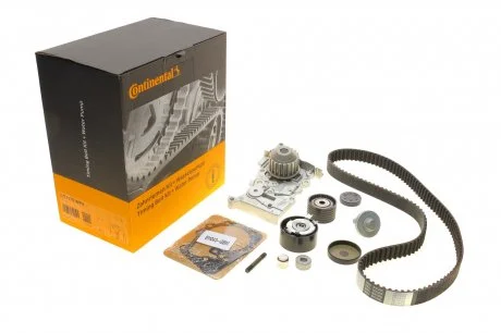 Комплект ременя ГРМ з помпою води CONTINENTAL Contitech CT1179WP4