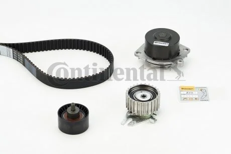 Комплект ГРМ, пас+ролик+помпа CT 877 WP2 Contitech CT877WP2