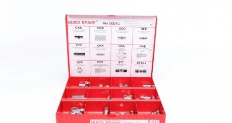 Елементи гальмівної магістралі QB QUICK BRAKE 0001C