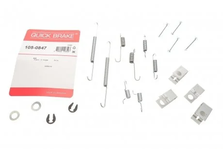 Гальмівні аксесуари (Монтажний комп-кт колодки) QB QUICK BRAKE 105-0847