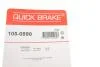 Комплект пружинок колодок стояночного гальма QUICK BRAKE 105-0890 (фото 10)