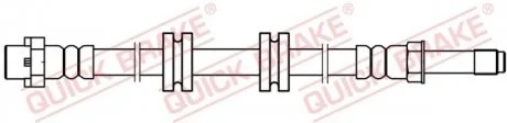 Елементи гальмівної магістралі QB3222 QUICK BRAKE 3222