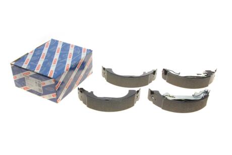 Колодки тормозные (задние) Citroen Nemo/Peugeot Bipper 08- (барабанные) (228.6x42) BOSCH 0 986 487 729
