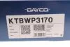 Комплект ременя газорозподільного механізму з водяним насосом DY DAYCO KTBWP3170 (фото 21)