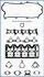 Комплект прокладок ГБЦ, верхні AJU53031100 AJUSA 53031100 (фото 2)